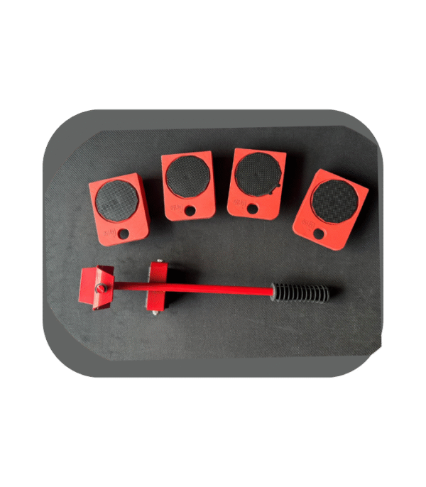 Move Heavy Furniture Effortlessly with Moving Helpers – 5-Piece Furniture Lifter & 360° Mover Roller Set